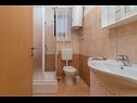 Apartementen Vin - 40 m from sea: A1 (4+1), A2 (2+2), A3 (2+2) Seget Donji - Riviera Trogir  - Appartement - A3 (2+2): badkamer met toilet