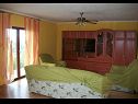 Apartementen Luka - pet friendly A1(4+2) Seget Donji - Riviera Trogir  - Appartement - A1(4+2): woonkamer