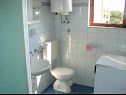 Apartementen Ante - 50 M from the sea : A1(5), A2(8) Seget Vranjica - Riviera Trogir  - Appartement - A1(5): badkamer met toilet