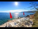 Vakantiehuizen Ante - 6m from the sea H(8+1) Seget Vranjica - Riviera Trogir  - Kroatië  - strand