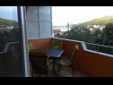 Apartementen Ante - 80 m from sea: A1(4), A2(2+1) Seget Vranjica - Riviera Trogir  - Appartement - A1(4): terras