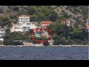 Apartementen Kira - 20 M from the beach : A1(4+1) Seget Vranjica - Riviera Trogir  - huis