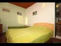 Apartementen Kira - 20 M from the beach : A1(4+1) Seget Vranjica - Riviera Trogir  - Appartement - A1(4+1): slaapkamer