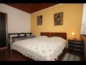 Apartementen Kira - 20 M from the beach : A1(4+1) Seget Vranjica - Riviera Trogir  - Appartement - A1(4+1): slaapkamer