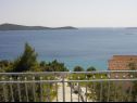 Apartementen Mil - 80m from the sea A1(4+1), A2(2) Sevid - Riviera Trogir  - uitzicht