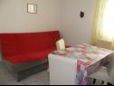 Apartementen Gor A1(2+2), B2(2+2) Sevid - Riviera Trogir  - Appartement - B2(2+2): woonkamer