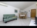 Apartementen Mil - 80m from the sea A1(4+1), A2(2) Sevid - Riviera Trogir  - Appartement - A2(2): woonkamer