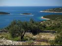 Apartementen Jak - 10m from the sea: A(4+2) Sevid - Riviera Trogir  - uitzicht (huis en omgeving)