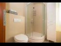 Apartementen Mer - 10m to the beach: A1(4+2) Sevid - Riviera Trogir  - Appartement - A1(4+2): badkamer met toilet
