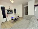 Apartementen MeMi - great location, modern & parking: A1 Marin(4) Trogir - Riviera Trogir  - Appartement - A1 Marin(4): woonkamer