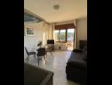 Apartementen Marin1 - near pebble beach: A1(2+2), A2(2+2) Trogir - Riviera Trogir  - Appartement - A1(2+2): woonkamer