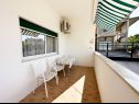 Apartementen Kaza - 50m from the beach with parking: A1(2), A2(2), A3(6) Trogir - Riviera Trogir  - Appartement - A1(2): balkon
