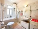 Apartementen Kaza - 50m from the beach with parking: A1(2), A2(2), A3(6) Trogir - Riviera Trogir  - Appartement - A3(6): badkamer met toilet