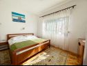 Apartementen Kaza - 50m from the beach with parking: A1(2), A2(2), A3(6) Trogir - Riviera Trogir  - Appartement - A3(6): slaapkamer