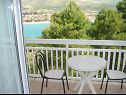 Apartementen Mara - barbecue: A1(4+1), SA3(2), SA4(2+1) Trogir - Riviera Trogir  - Studio-appartment - SA4(2+1): overdekt terras