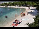 Apartementen Kaza - 50m from the beach with parking: A1(2), A2(2), A3(6) Trogir - Riviera Trogir  - strand