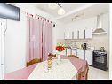 Apartementen Rome - 70 m from sea: A1(6) Trogir - Riviera Trogir  - Appartement - A1(6): keuken en eetkamer