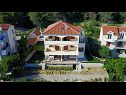 Apartementen Marijan - beautiful view: A1(6) Trogir - Riviera Trogir  - huis