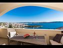 Apartementen Marijan - beautiful view: A1(6) Trogir - Riviera Trogir  - huis
