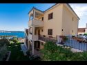 Apartementen Marijan - beautiful view: A1(6) Trogir - Riviera Trogir  - uitzicht (huis en omgeving)