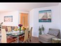 Apartementen Maša - modern sea view apartment: A1(4+1) Trogir - Riviera Trogir  - Appartement - A1(4+1): eetkamer