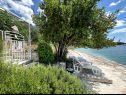 Apartementen Mihaela - sea view : A1(5+1), A2(4), SA3(2) Trogir - Riviera Trogir  - strand