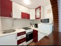 Apartementen Mihaela - sea view : A1(5+1), A2(4), SA3(2) Trogir - Riviera Trogir  - Studio-appartment - SA3(2): keuken