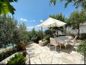 Apartementen Mihaela - sea view : A1(5+1), A2(4), SA3(2) Trogir - Riviera Trogir  - Studio-appartment - SA3(2): terras