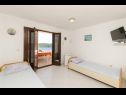 Apartementen Ante - perfect sea view: A1(2+2), A2(2+2) Vinisce - Riviera Trogir  - Appartement - A1(2+2): woonkamer
