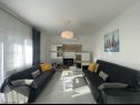 Apartementen Paž - 28m from the beach: A1(4+2), A2(2+1), A3(4+1) Vinisce - Riviera Trogir  - Appartement - A1(4+2): woonkamer