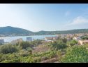 Apartementen Kosta - 70m from sea : A1(2+1), A2(4+2) Vinisce - Riviera Trogir  - uitzicht