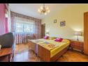 Apartementen Kosta - 70m from sea : A1(2+1), A2(4+2) Vinisce - Riviera Trogir  - Appartement - A1(2+1): slaapkamer