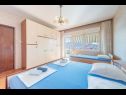 Apartementen Kosta - 70m from sea : A1(2+1), A2(4+2) Vinisce - Riviera Trogir  - Appartement - A2(4+2): slaapkamer