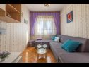 Apartementen Kosta - 70m from sea : A1(2+1), A2(4+2) Vinisce - Riviera Trogir  - Appartement - A2(4+2): woonkamer