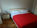 Apartementen Branko - close to the sea : A1(4+1) Vinisce - Riviera Trogir  - Appartement - A1(4+1): slaapkamer