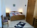 Apartementen Ivo - barbecue: A1(2+1) Vinisce - Riviera Trogir  - Appartement - A1(2+1): slaapkamer