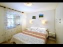 Apartementen Sunce - next to the sea A1(4+1) Vinisce - Riviera Trogir  - Appartement - A1(4+1): slaapkamer