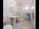 Apartementen Ivo - beach nearby: A1(2+3), A2(2+2), A3(4+1) Vinisce - Riviera Trogir  - Appartement - A1(2+3): badkamer met toilet