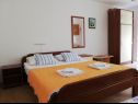 Apartementen Nada - 100 m from beach: A1 Lijevi(2), A2 Desni (2), SA4 Mali(2) Kali - Eiland Ugljan  - Studio-appartment - SA4 Mali(2): slaapkamer