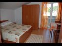 Apartementen Sea view - cosy & in center: SA1(2), A2(2+1), A3(2+1) Kukljica - Eiland Ugljan  - Studio-appartment - SA1(2): slaapkamer