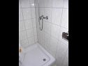Apartementen Kuce - 150m from the beach with parking: SA1(2), SA2(2) Susica - Eiland Ugljan  - Studio-appartment - SA1(2): badkamer met toilet