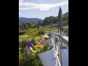 Apartementen Filip - vineyard and large terrace: SA1 žuti(2), SA2 rozi(2) Vis - Eiland Vis  - Studio-appartment - SA2 rozi(2): uitzicht vanaf terras