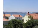 Apartementen Zvone - 100 m from sea: A1(4+1), A2(4+1) Bibinje - Riviera Zadar  - Appartement - A1(4+1): uitzicht op zee