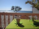 Apartementen Sor - on the beach: SA1(2+1), A1(4+1), A2(2+2), A3(2+2) Bibinje - Riviera Zadar  - Appartement - A3(2+2): balkon