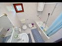 Apartementen Julijana - economy apartment A1(6) Bibinje - Riviera Zadar  - Appartement - A1(6): badkamer met toilet