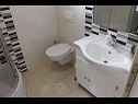 Apartementen Ivan C A1(4+1), A2(4+1), A4(4+1), A3(4+1) Bibinje - Riviera Zadar  - Appartement - A1(4+1): badkamer met toilet