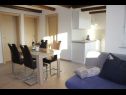 Apartementen Ivan C A1(4+1), A2(4+1), A4(4+1), A3(4+1) Bibinje - Riviera Zadar  - Appartement - A4(4+1): keuken en eetkamer