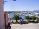 Apartementen Ana- next to the sea A1(2+2), A2(2+3), A3(2+2), A4(2+3) Bibinje - Riviera Zadar  - Appartement - A4(2+3): uitzicht vanaf balkon
