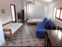 Apartementen Ana- next to the sea A1(2+2), A2(2+3), A3(2+2), A4(2+3) Bibinje - Riviera Zadar  - Appartement - A4(2+3): woonkamer