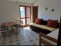 Apartementen Ana- next to the sea A1(2+2), A2(2+3), A3(2+2), A4(2+3) Bibinje - Riviera Zadar  - Appartement - A3(2+2): woonkamer